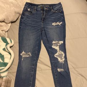 Curvy hi rise jegging